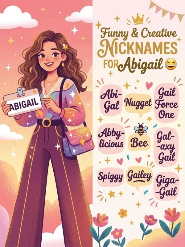 Nicknames for Abigail (1)