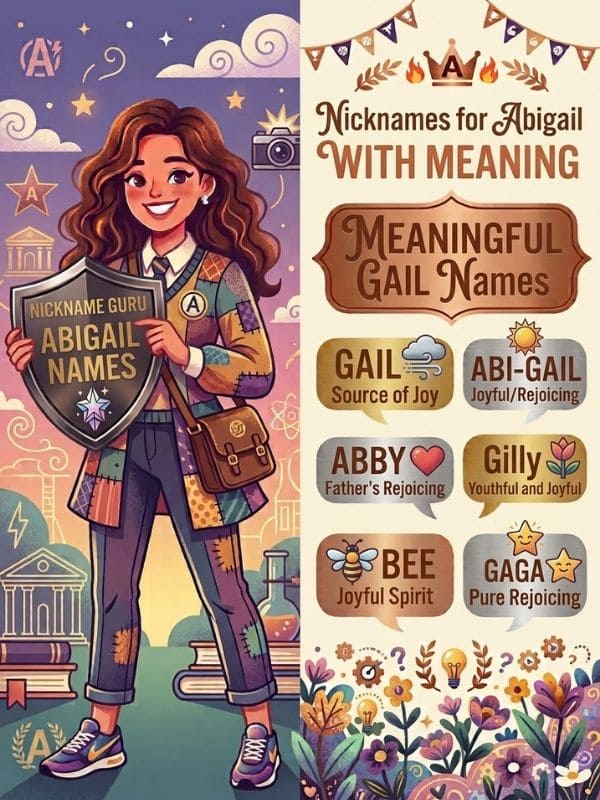 Nicknames for Abigail (8)