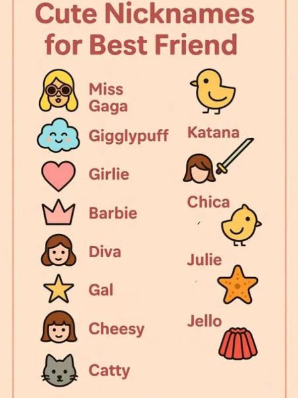 Nicknames for Best Friend (1)