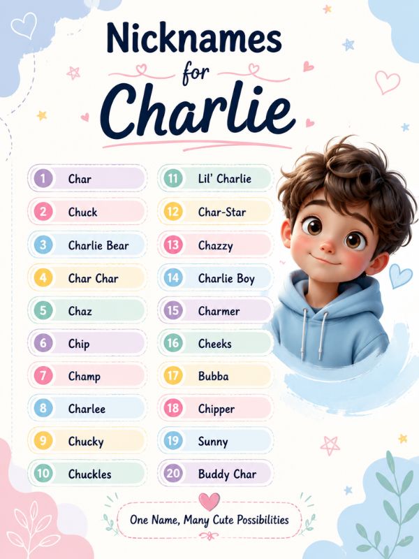 Nicknames for Charlie (1)
