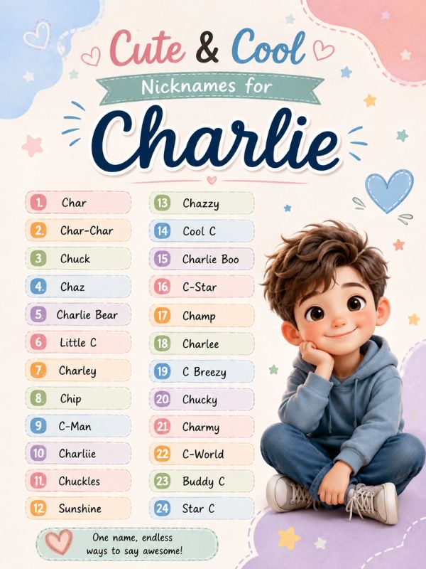 Nicknames for Charlie (2)