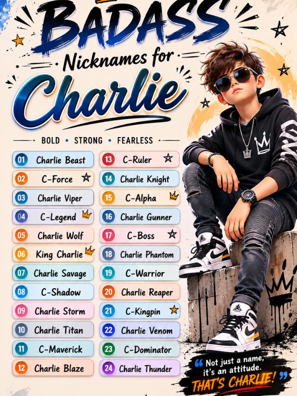 Nicknames for Charlie (5)