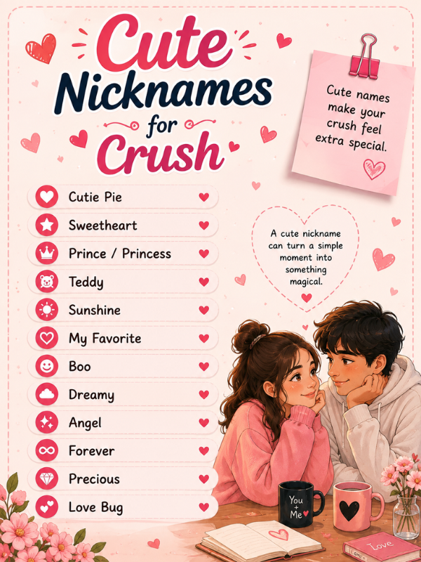Nicknames for Crush