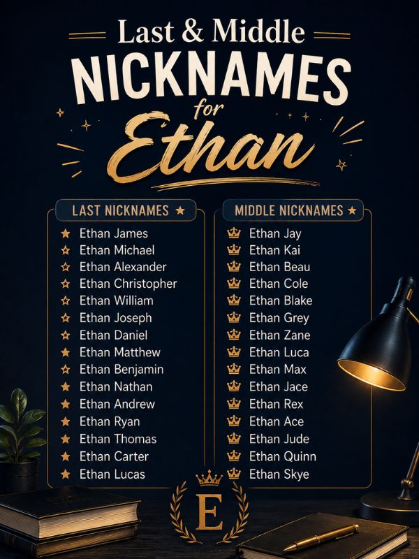 Nicknames for Ethan (2)
