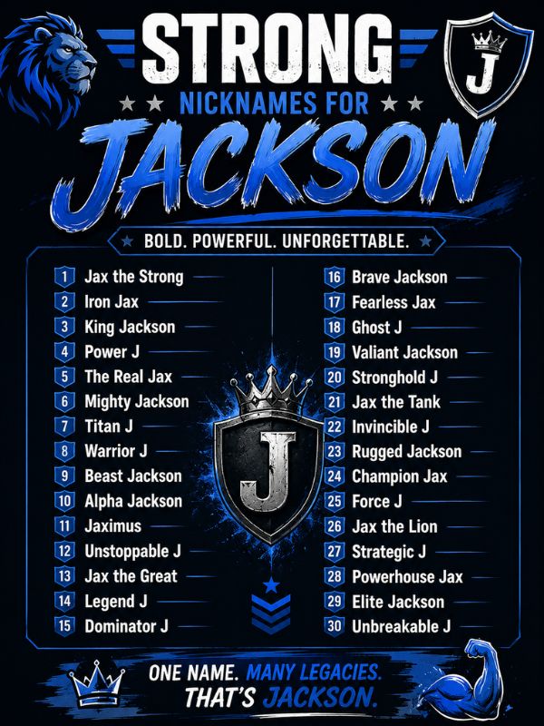 _Nicknames for Jackson (5)