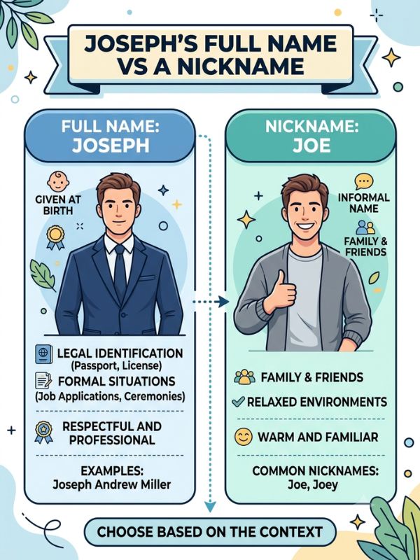 Nicknames for Joseph (12)