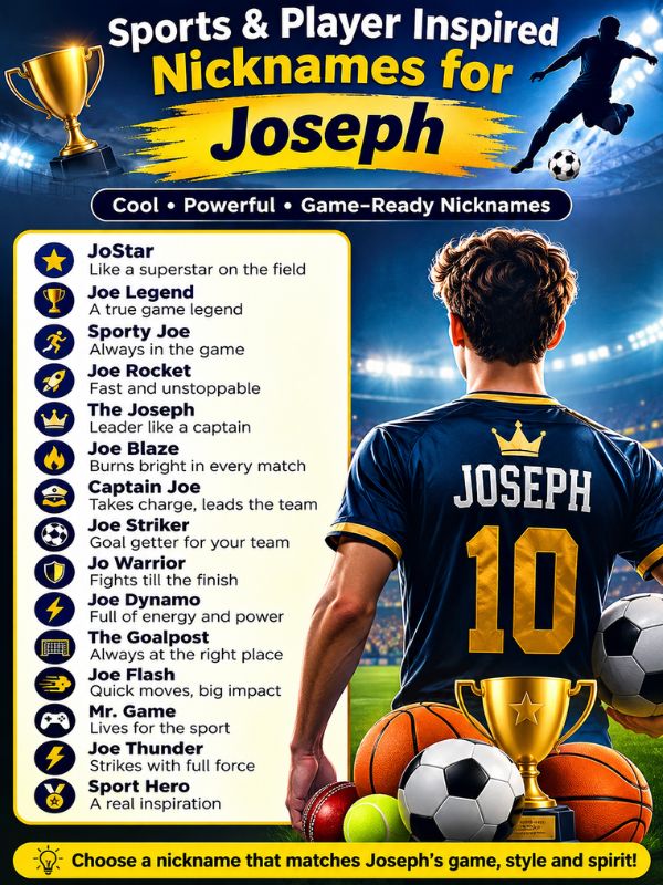 Nicknames for Joseph (7)
