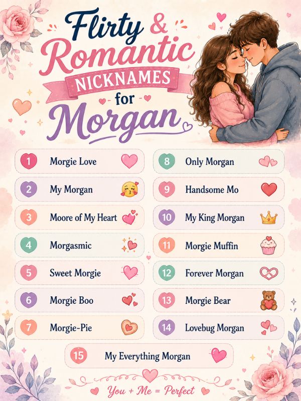 Nicknames for Morgan (2)