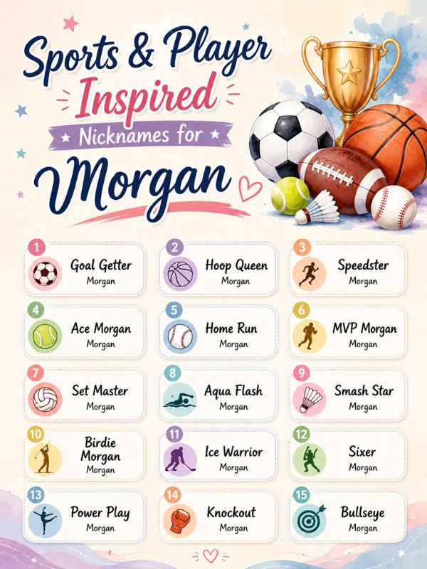 Nicknames for Morgan (5)