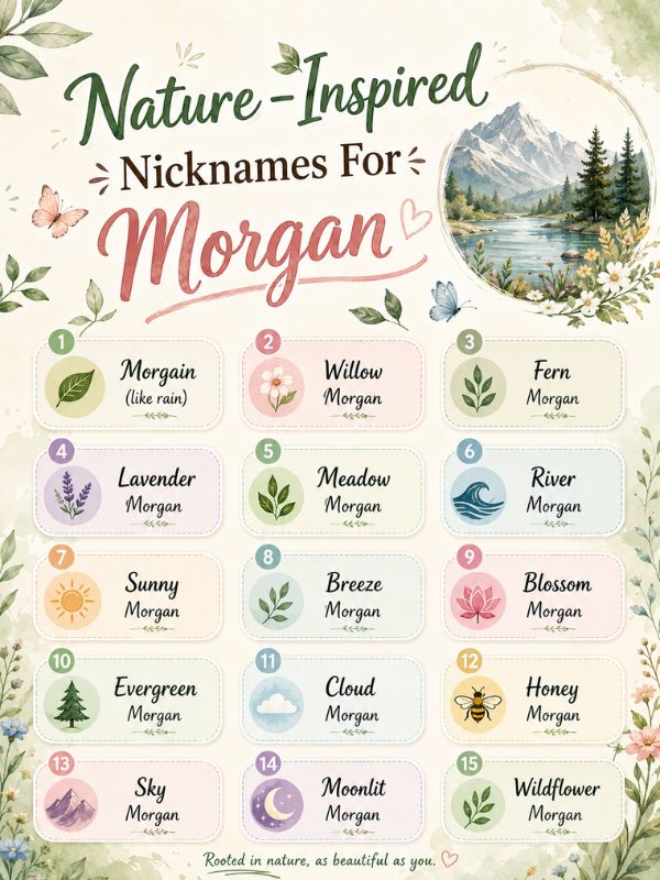 Nicknames for Morgan (6)