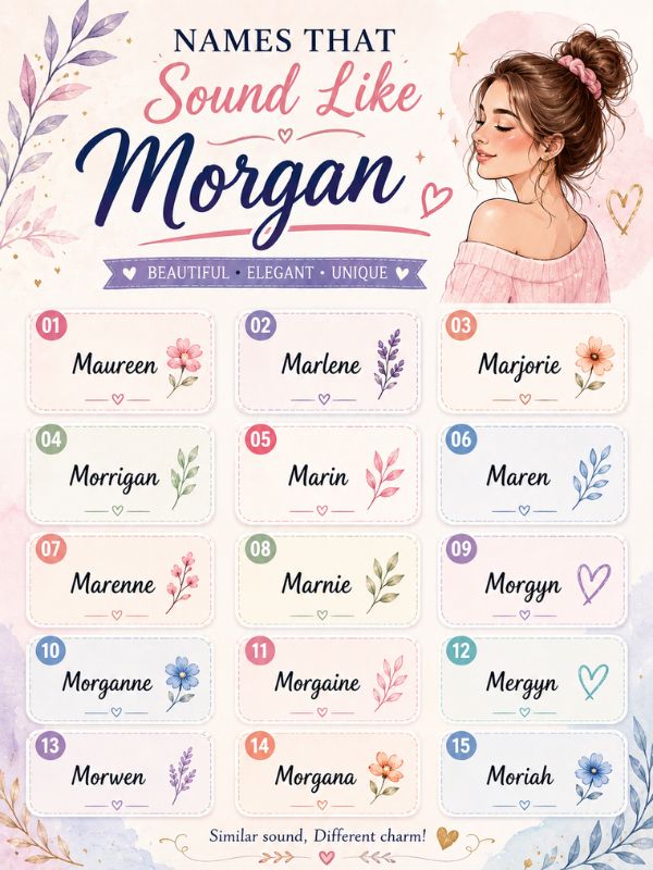 Nicknames for Morgan (8)