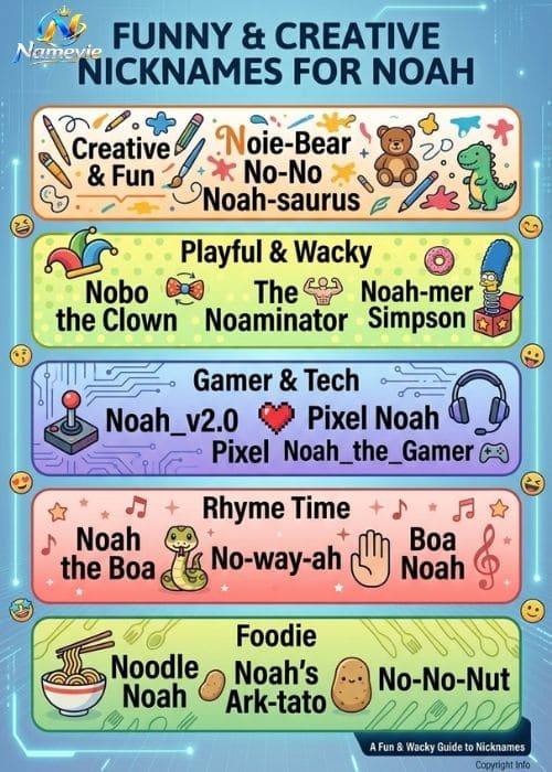 Nicknames for Noah (6)