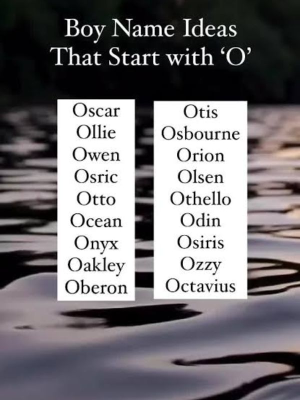 Nicknames for Oliver (4)
