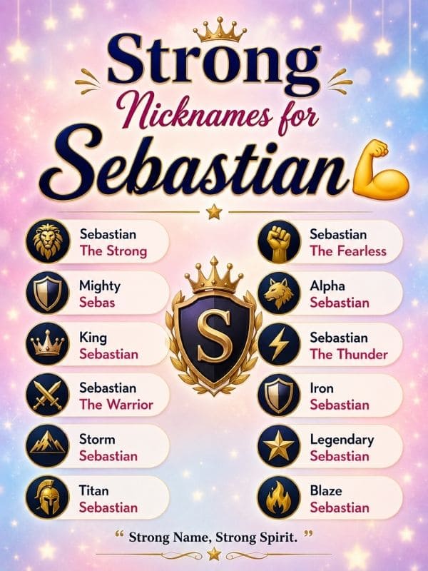 Nicknames for Sebastian (3)