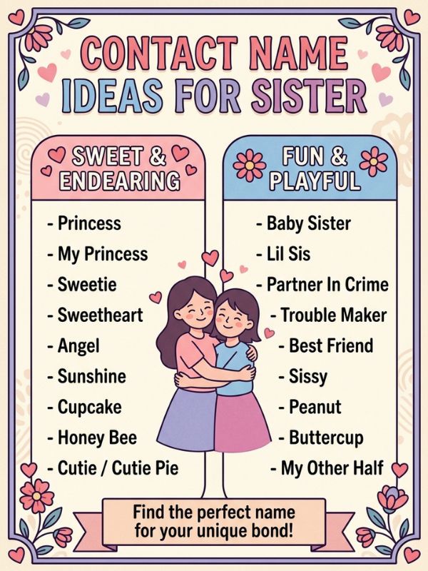 Nicknames for Sister (2)
