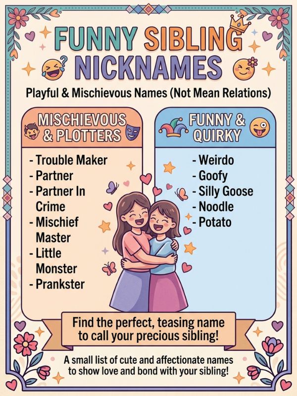 Nicknames for Sister (4)