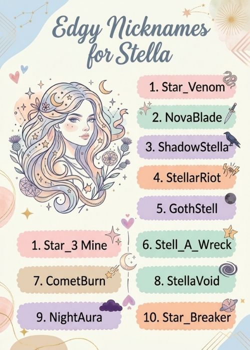 Nicknames for Stella (3)