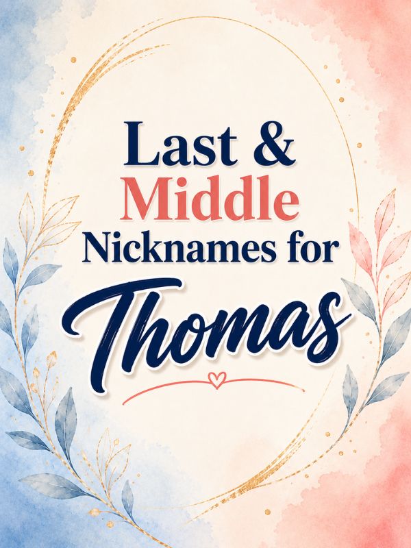 Nicknames for Thomas (2)