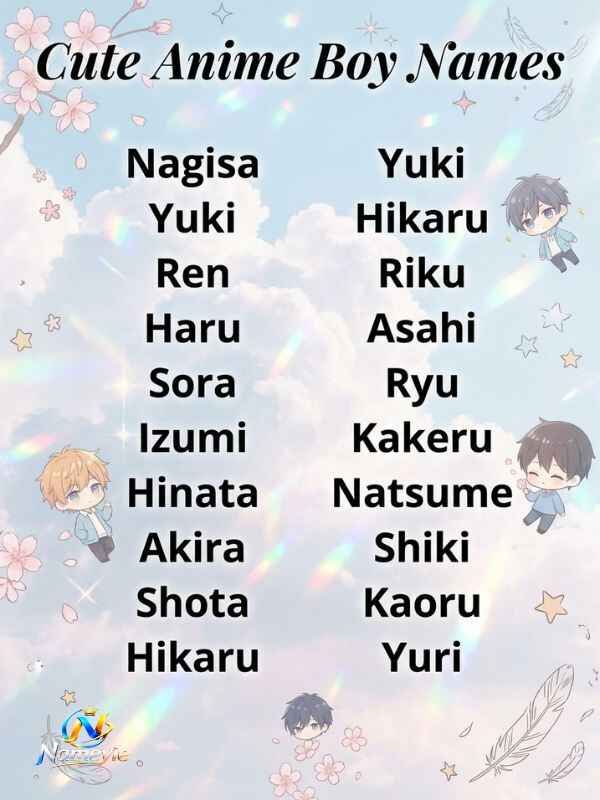 Anime Boy Names