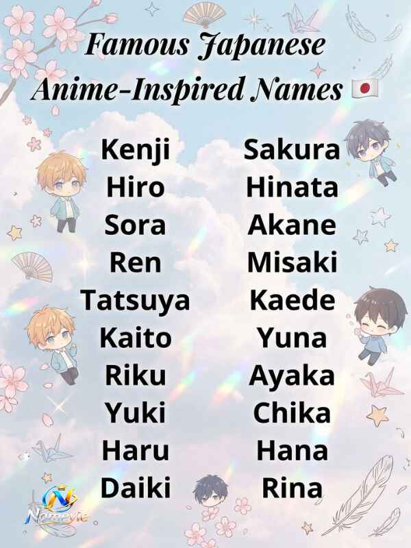 Anime Boy Names