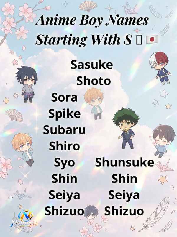 Anime Boy Names