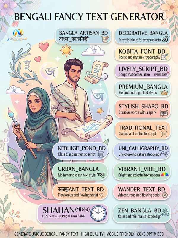 Bangla Stylish Names 4