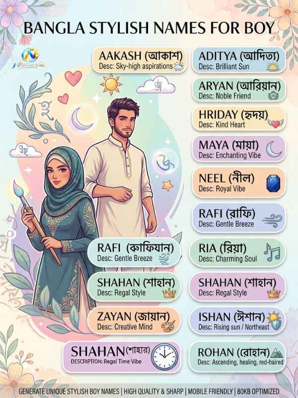 Bangla Stylish Names 5