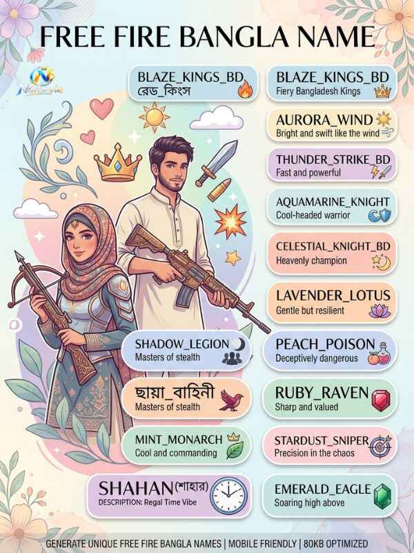 Bangla Stylish Names3