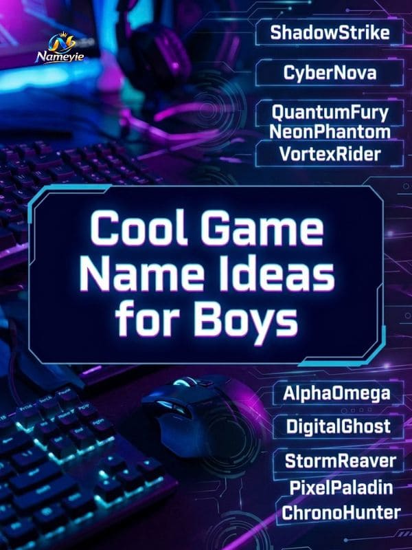 Cool Game Names