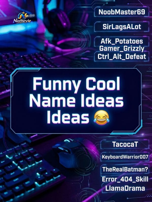 Cool Game Names