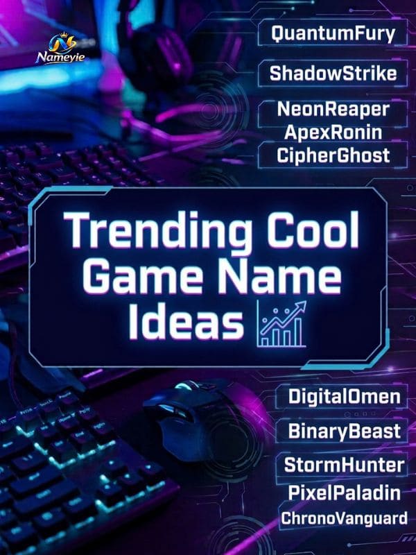 Cool Game Names