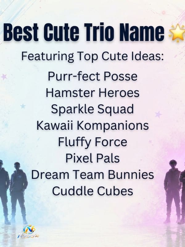 Cute Trio Names 