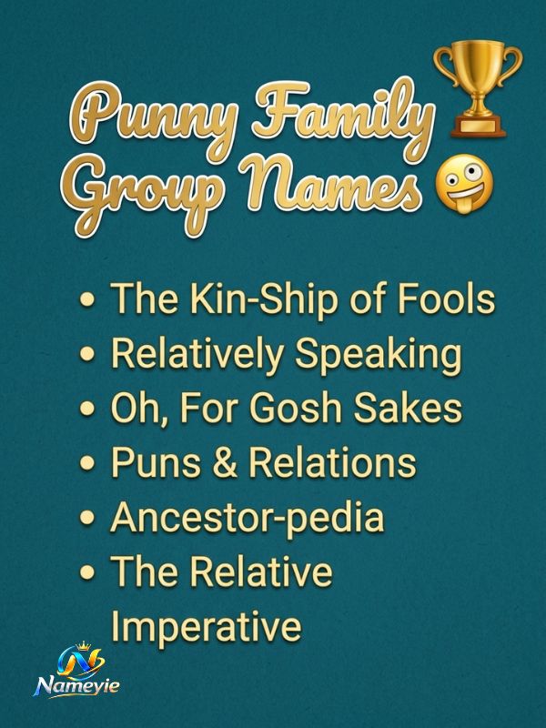 Family Group Names 