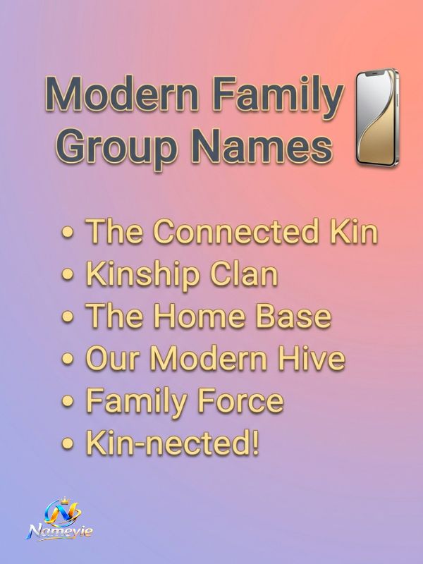 Family Group Names 