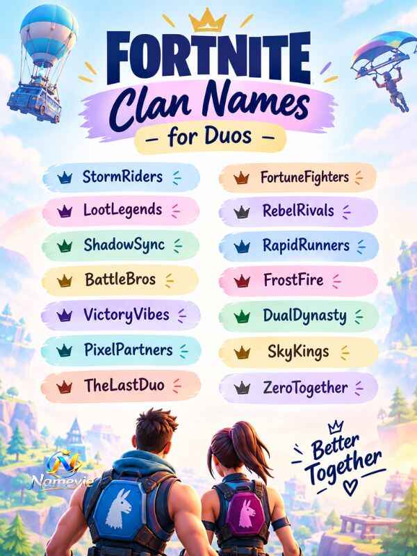 Fortnite Clan Names 