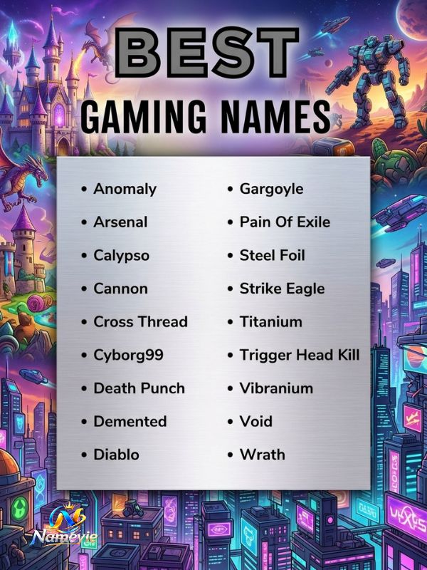 Gaming Names 