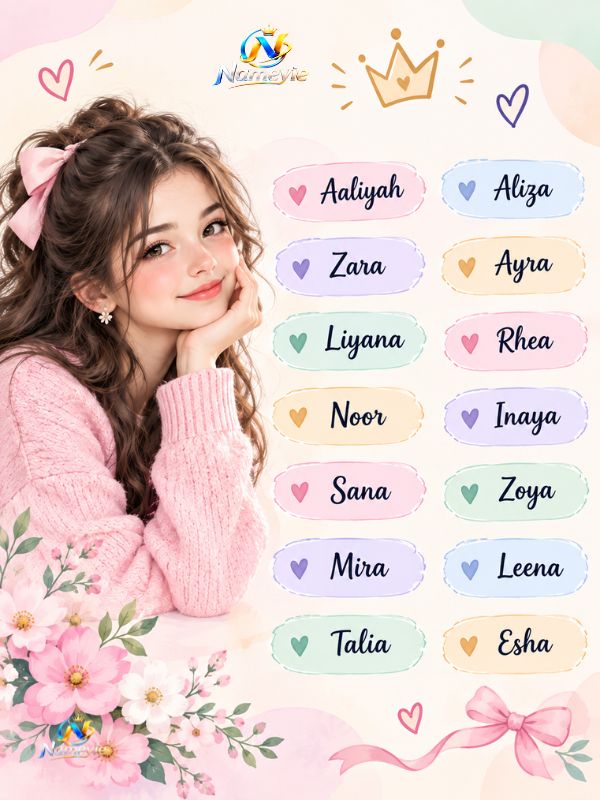 Girl Stylish Names 