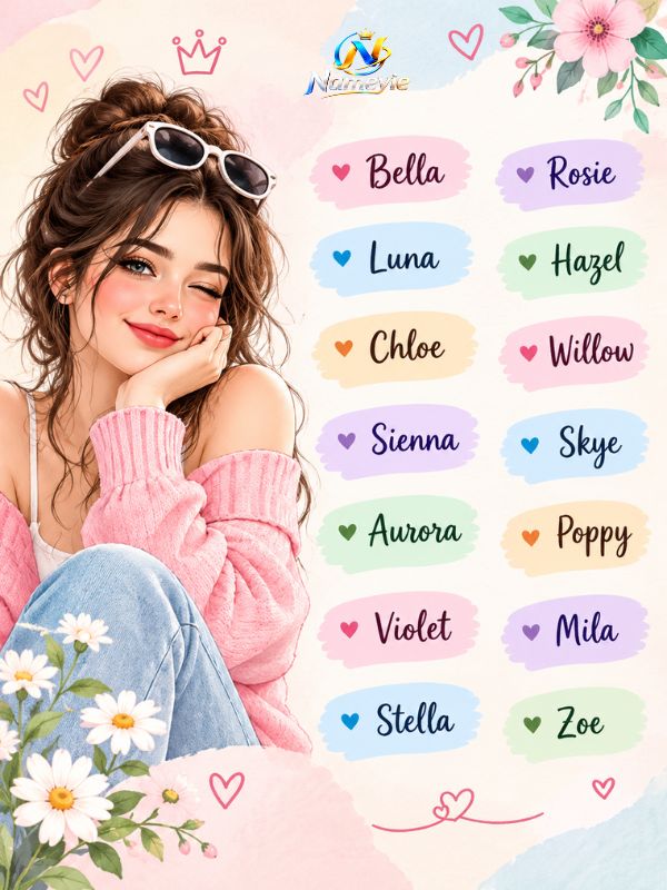 Girl Stylish Names 