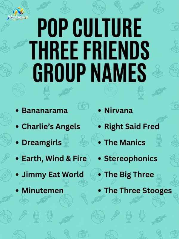 Funny Three Friends Group Names
