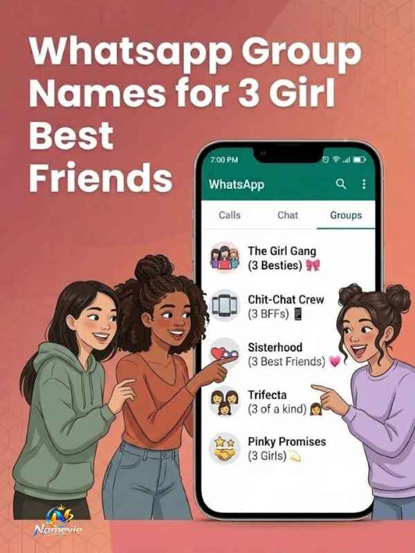 Funny Three Friends Group Names
