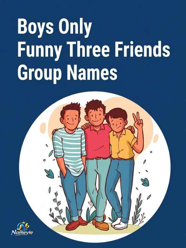 Funny Three Friends Group Names