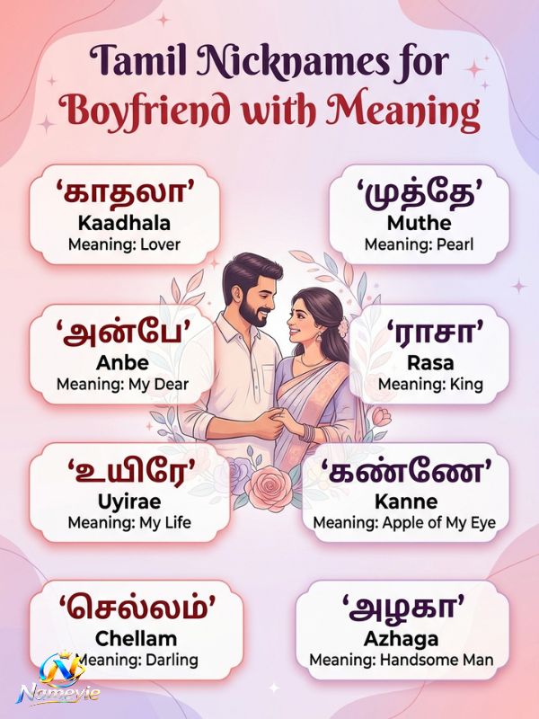 Nicknames for Boyfriend in Tamil (5)
