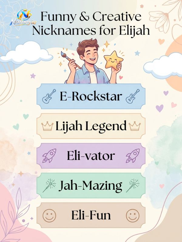 Nicknames for Elijah 0
