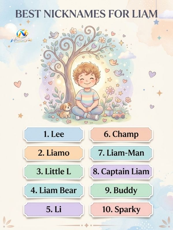 Nicknames for Liam (1)