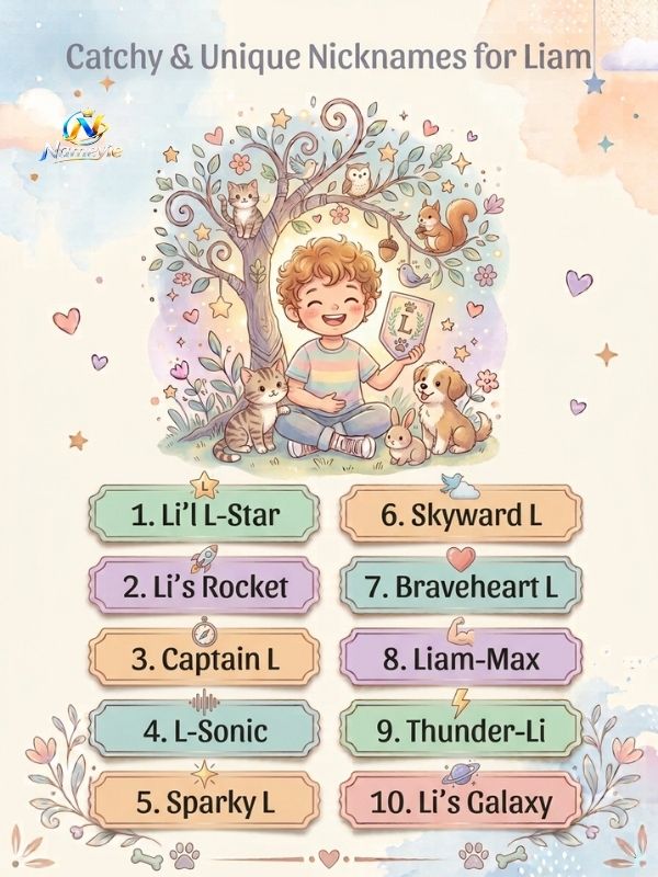 Nicknames for Liam (8)