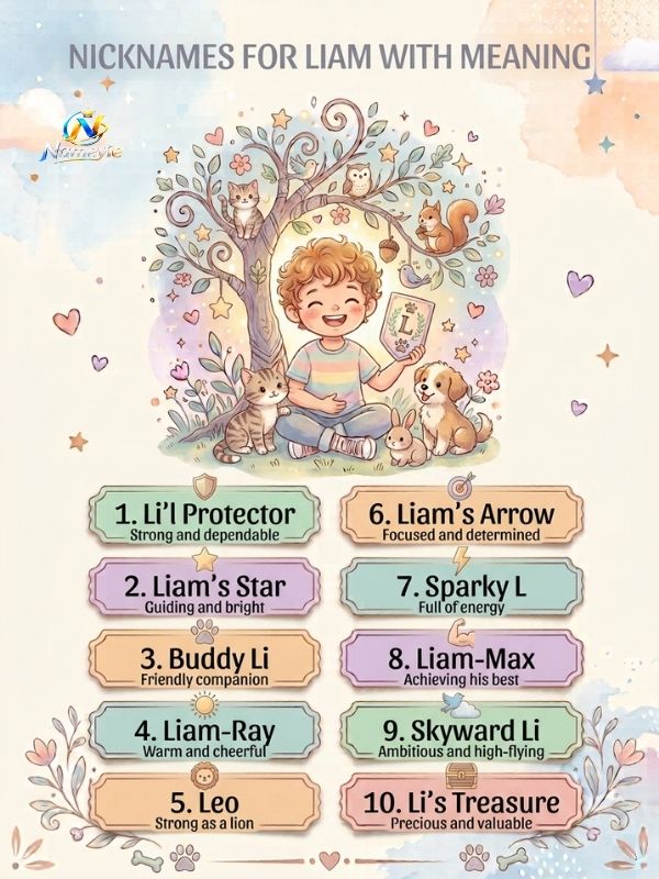 Nicknames for Liam (9)