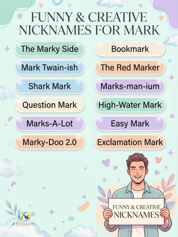 Nicknames for Mark (1)