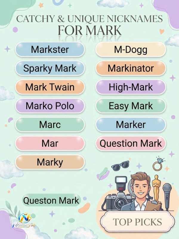 Nicknames for Mark (5)