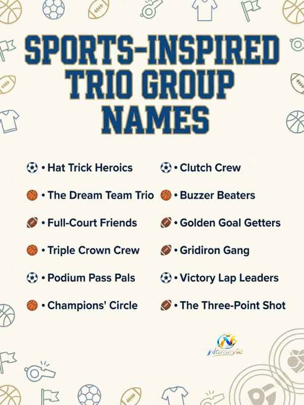 Trio Group Chat Names