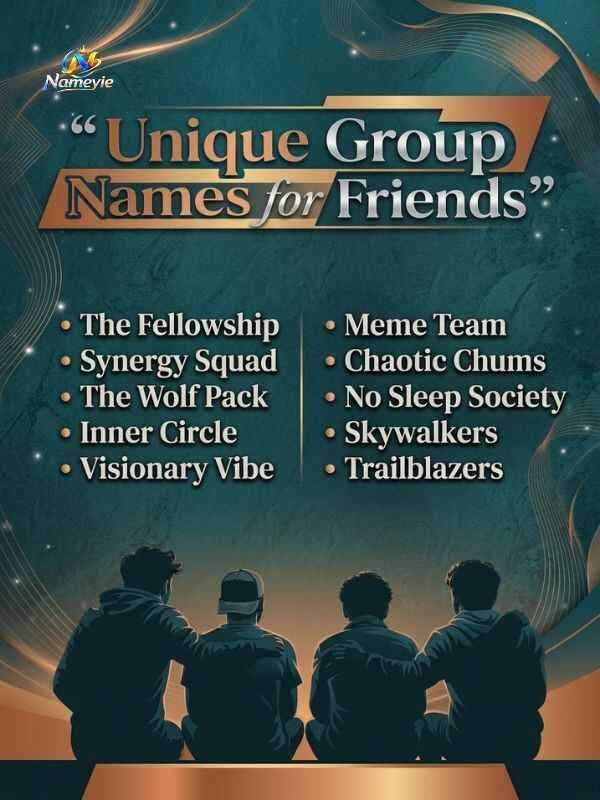 Unique Group Names for Friends